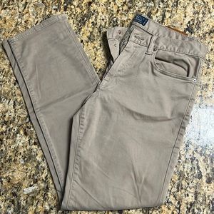 Lucky Brand 121 Heritage Slim Pants Khaki 33x32